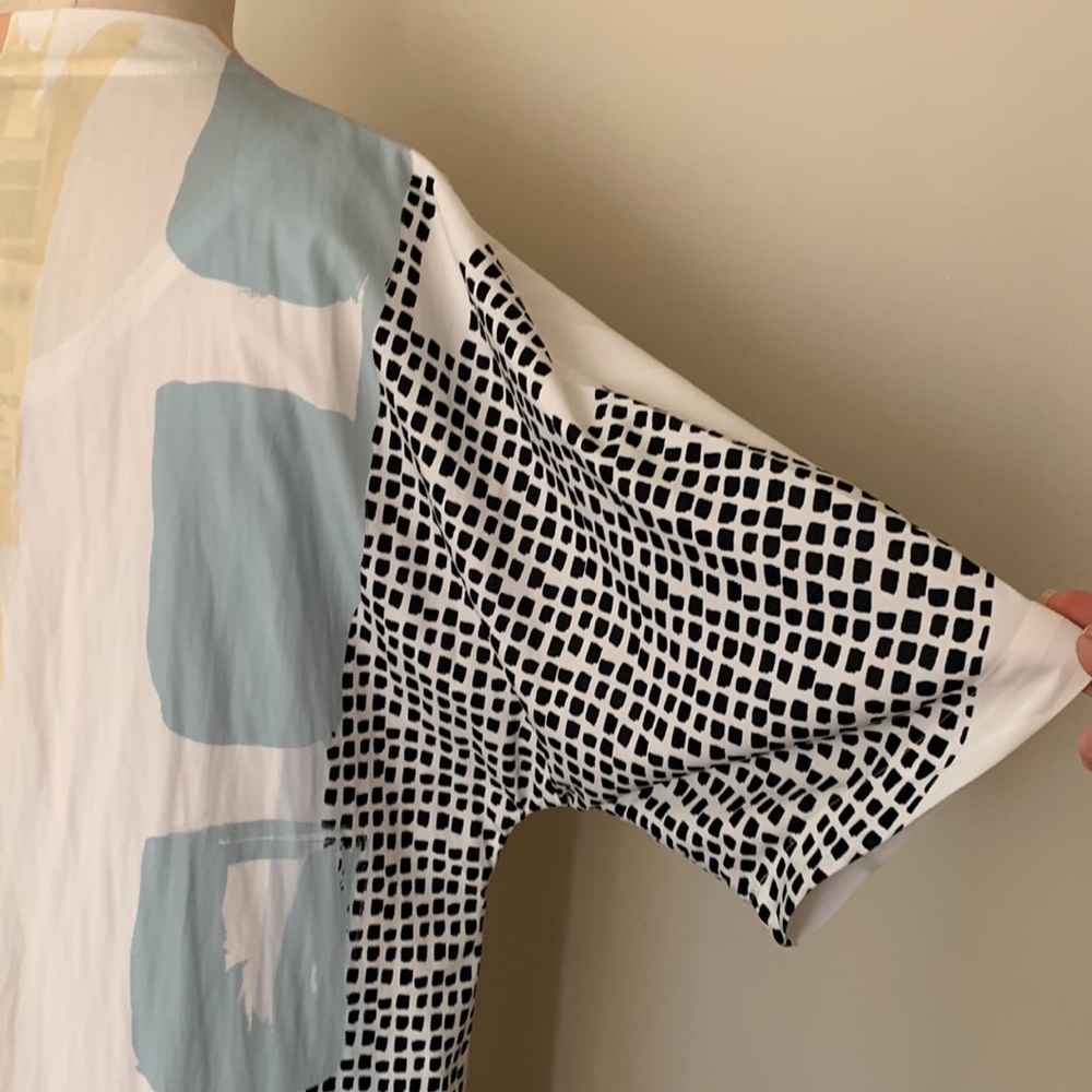 Chico’s Abstract kimono duster - Picture 8 of 11